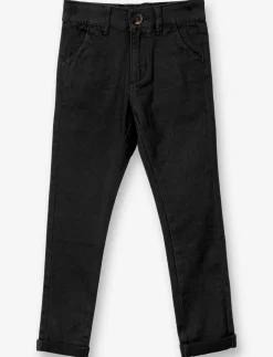 Slim-leg chino trousers