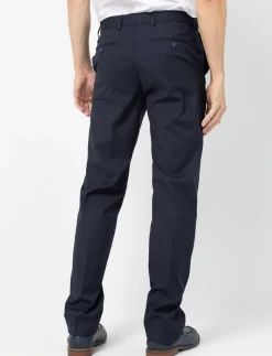 Slim-leg Plaid Pants