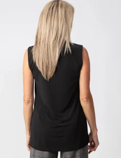 Soid V-neck Tank Top