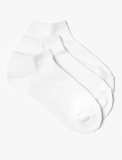 Solid Ankle Socks -Pack of 3