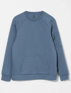 Solid Athletic Sweater