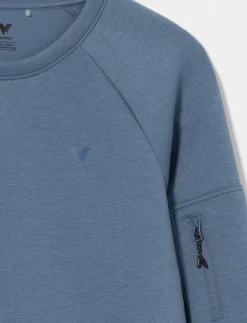 Solid Athletic Sweater