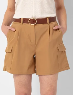Solid Bermuda with Cargo Pockets