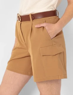 Solid Bermuda with Cargo Pockets
