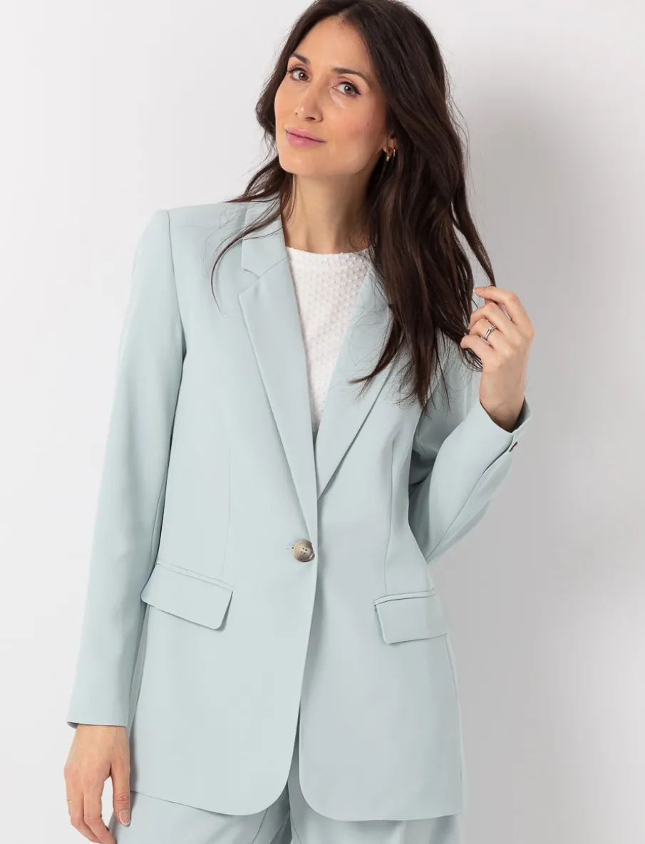 Solid Blazer
