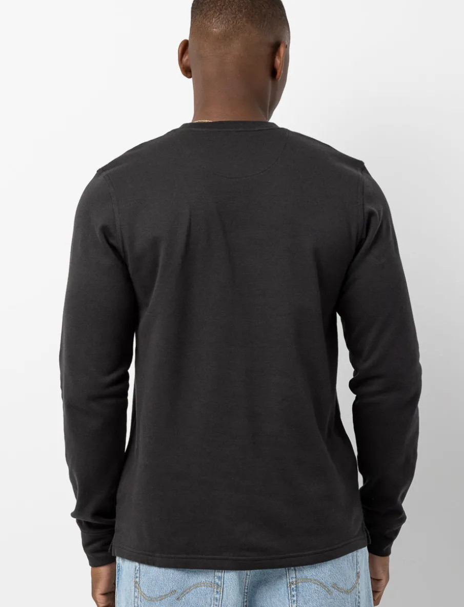 Solid Brushed Suede Sweater