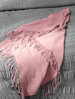 Solid Cashmere-like Throw