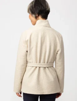 Solid Coat with Belt
