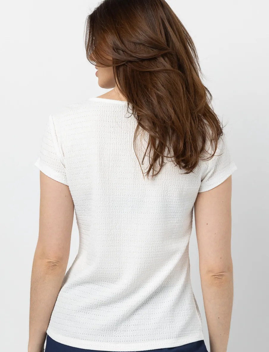 Solid Crew Neck T-Shirt