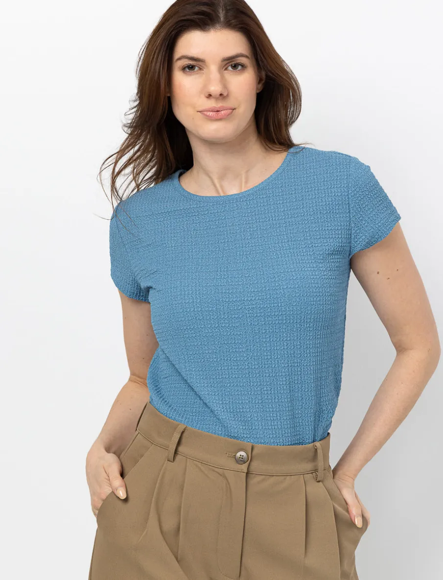 Solid Crew Neck T-Shirt