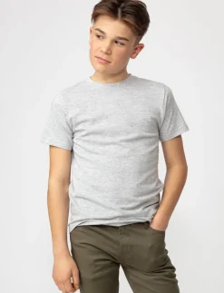 Solid Crew-neck T-shirt