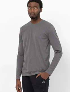 Solid Crew-neck T-shirt