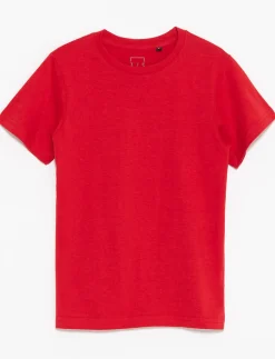 Solid Crew-neck T-shirt