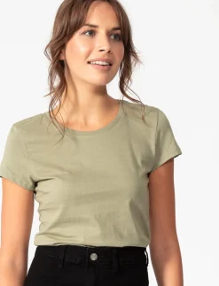 Solid Crew-neck T-shirt