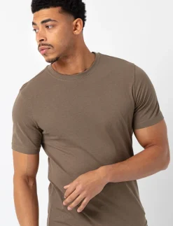 Solid Crew-neck T-shirt