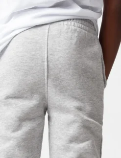 Solid Elastic Waist Joggers