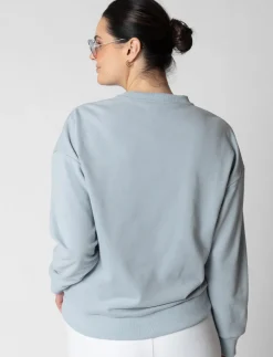 Solid Embroidered Sweater