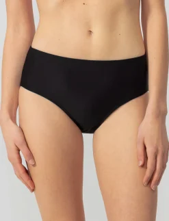 Solid High-waist Bikini Bottom