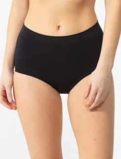 Solid High-waisted Undies