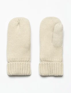 Solid Knit Mittens - Baby