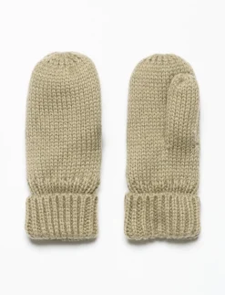 Solid Knit Mittens - Children