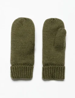 Solid Knit Mittens - Children