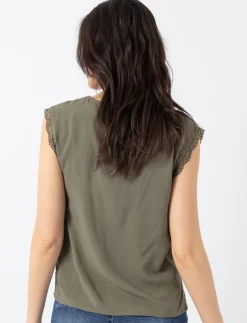 Solid Lace T-shirt