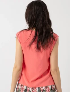 Solid Lace T-shirt