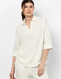 Solid Linen Blouse