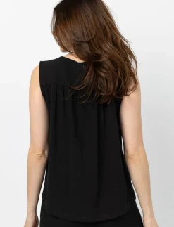 Solid Linen Tank Top