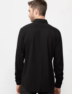 Solid Long-sleeve Shirt