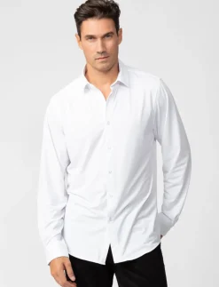 Solid Long-sleeve Shirt
