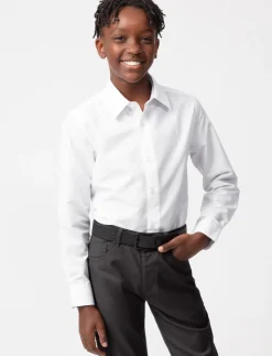 Solid Long-sleeve Shirt