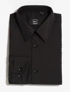 Solid Long-sleeve Shirt
