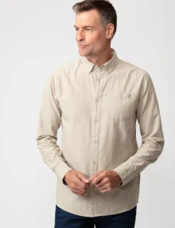 Solid Long-sleeve Shirt