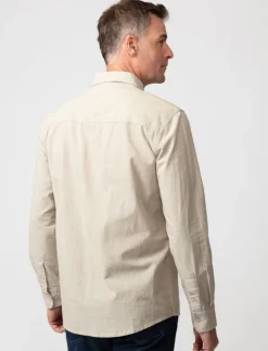 Solid Long-sleeve Shirt