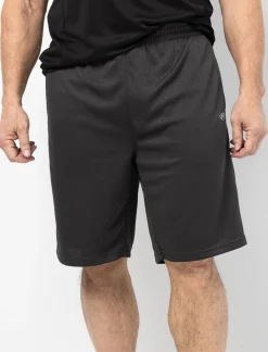 Solid Mesh Sports Shorts