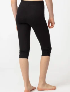 Solid Organic Cotton Capri Leggings