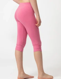 Solid Organic Cotton Capri Leggings