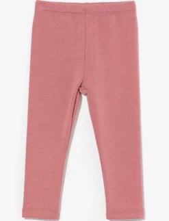 Solid Plush-lined Leggings