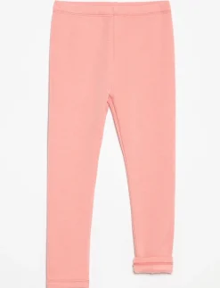 Solid Plush-lined Leggings
