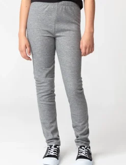 Solid Plush-lined Leggings