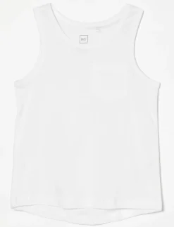 Solid Pocket Tank Top