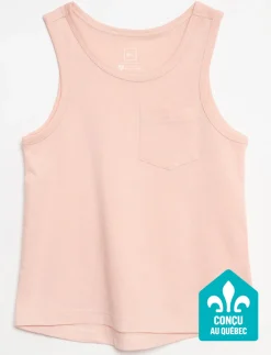 Solid Pocket Tank Top