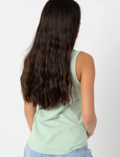 Solid Pocket Tank Top