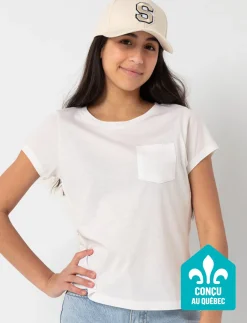 Solid Pocket T-shirt