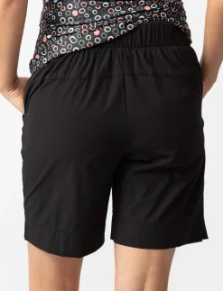 Solid Pull-on Bermudas