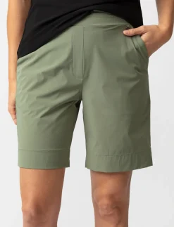 Solid Pull-on Bermudas