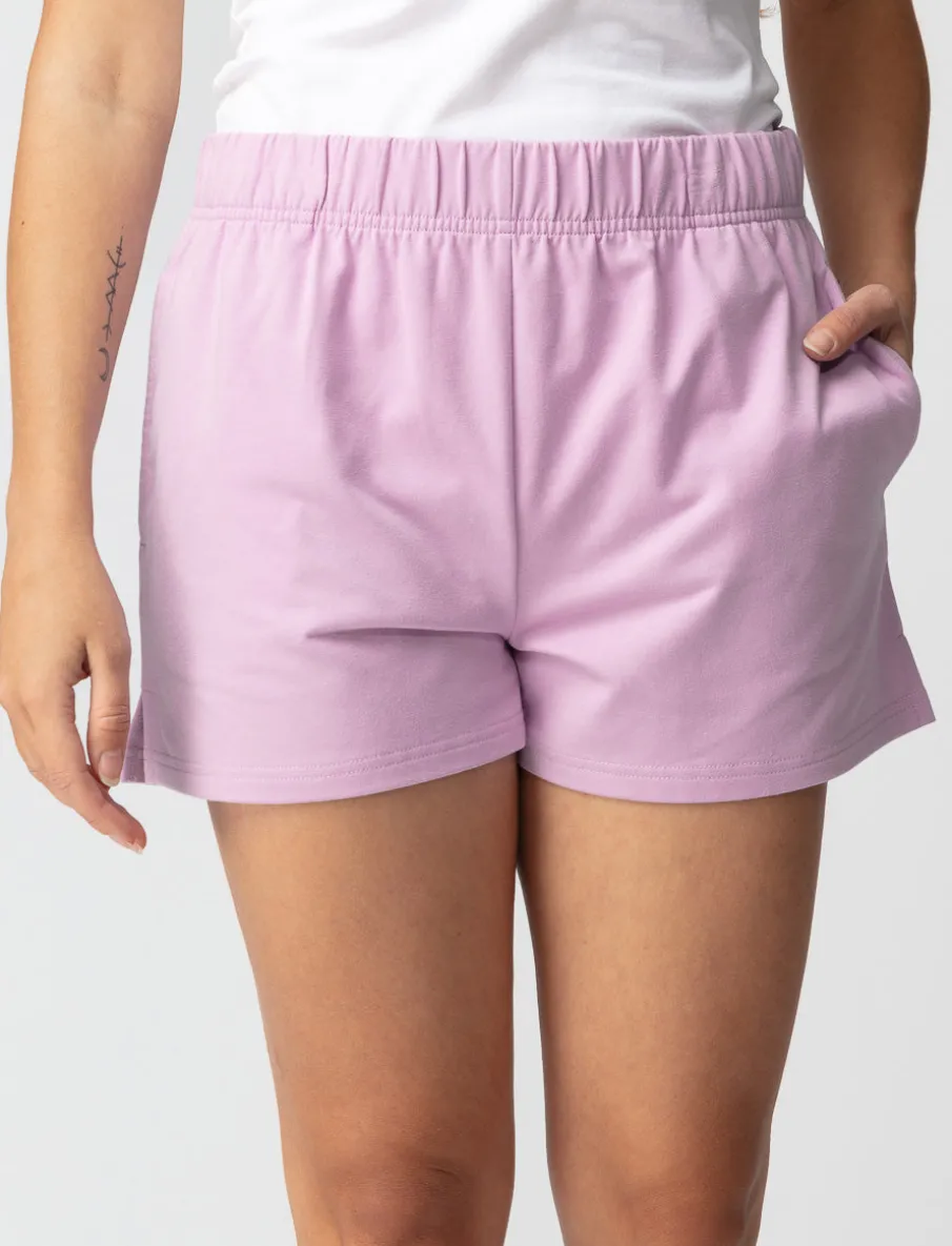 Solid Pull-on Shorts