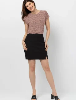 Solid Pull-on Skort
